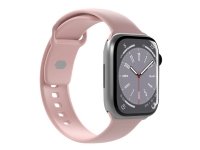 Puro ICON - Klokkestropp for smart armbåndsur - størrelse S/M og M/L - støvet rosa - for Apple Watch (38 mm, 40 mm, 41 mm, 42 mm, 44 mm, 45 mm, 49 mm)