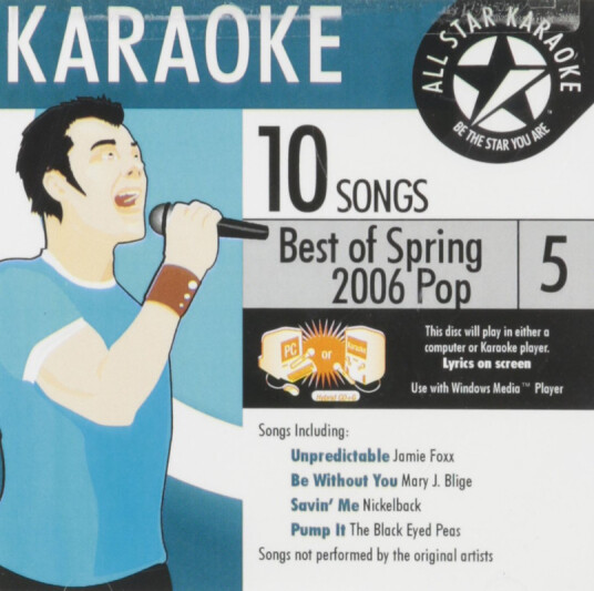 Diverse Artister Karaoke: Best Of Spring 2006 Pop 5 CD