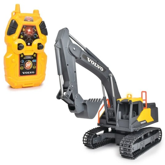 Dickie Toys Volvo 60 cm Radiostyrt Gravemaskin med LED Lys Dickie Toys Volvo 60 cm Radiostyrt Gravemaskin med LED Lys