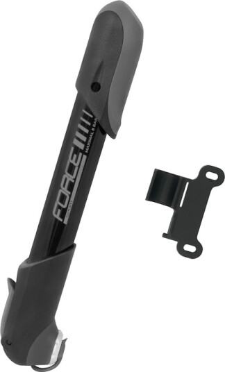 FORCE Sport Duo Telescope minipumpe sort FORCE Sport Duo Telescope minipumpe sort
