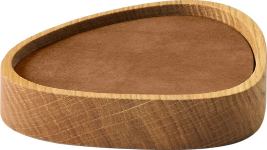 LIND DNA Wood Box glassunderlag sett Nature oak curve S Nupo nature 9 deler