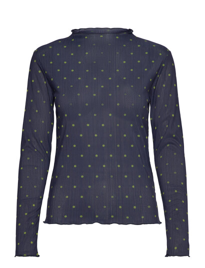 Mads Nørgaard Fancy Jersey Minnie Top - Navy - XS