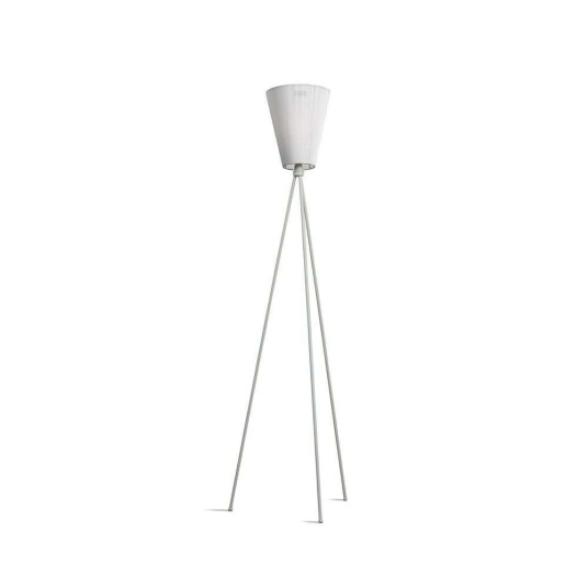 Northern - Oslo Wood Gulvlampe Light Grey/Hvit