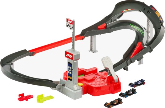 Hot Wheels F 1 Racing Sprint Trackset Hot Wheels F 1 Racing Sprint Trackset