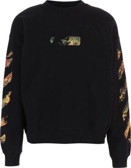 Off White Herre Gensere & Hettegensere Svart XL,