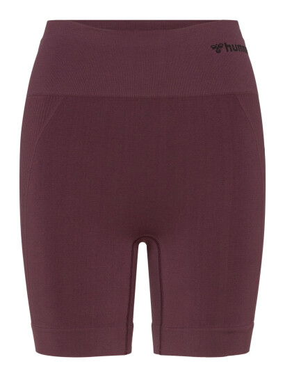 Hummel Hmltif Seamless Shorts - Burgundy - S