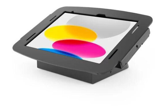 COMPULOCKS iPad Pro 12.9" (3-6th Gen) Space Enclosure AV Conference Room Capsule monteringssett - 25° synsvinkel - for nettbrett - svart