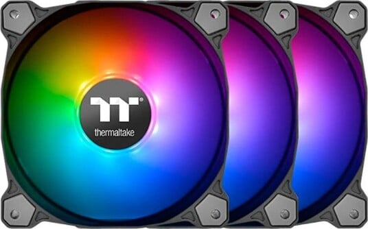 Thermaltake Pure 12 ARGB PC-vifte 120mm 1500 RPM 3-pakning