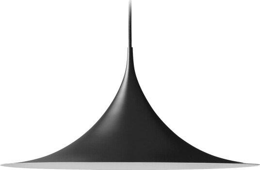 Hengelampe GUBI Semi dimmbar Svart Stue Metall Design 45 Svart