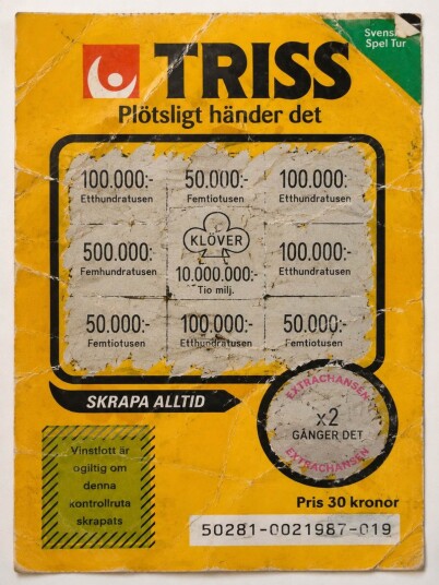 Plakat   Triss Lotteridesign