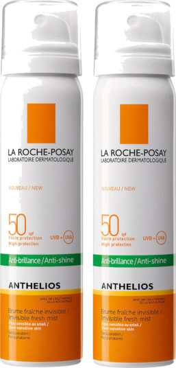 La Roche-Posay Anthelios Anti-Shine Solkrem Spray SPF50+ 75ml