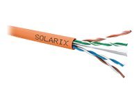 Solarix - Samlet Kabel - 500 M - 6.6 Mm - Utp - Cat 6 - Ieee 802.3Af/Ieee 802.3At - Oransje Ral 2003