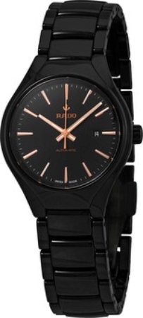 Rado Dameklokke R27242162 True Sort/Keramik Ø30 mm Rado Dameklokke R27242162 True Sort/Keramik Ø30 mm