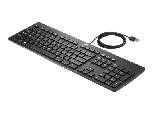HP Business Slim Kablet Tastatur QWERTZ Sveitsisk Inn-enhet med USB HP Business Slim Kablet Tastatur QWERTZ Sveitsisk Inn-enhet med USB