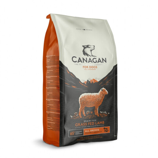 Canagan Kornfritt Hundefôr med Gressforet Lam 6 kg for Middels og Store Raser Canagan Kornfritt Hundefôr med Gressforet Lam 6 kg for Middels og Store Raser