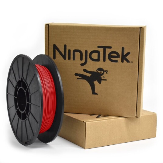 NinjaTek NinjaFlex Filament -1.75mm-0.5 kg - Fire Red