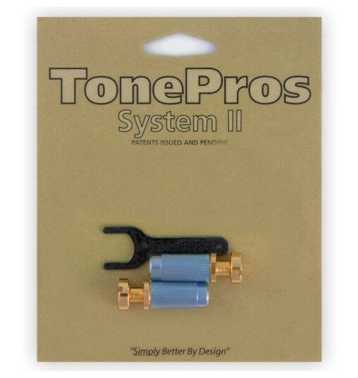 Tonepros Vm1 G - Metric Steel Locking Studs Vintage Series - Gull