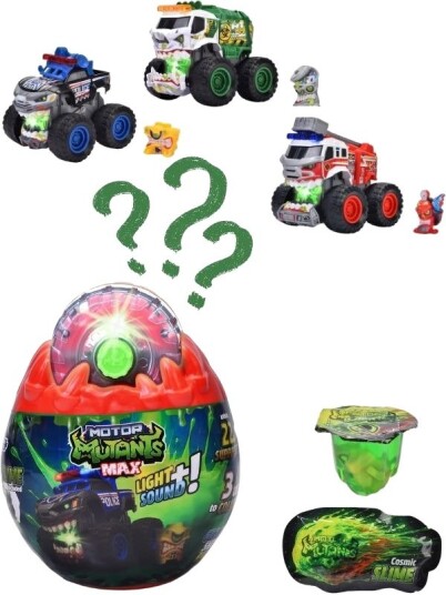 Motor Mutants Monster Truck Med Lys Lyd Og Slim