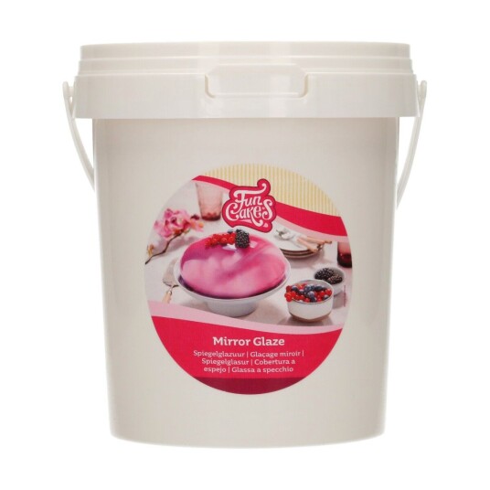 Funcakes Mirror Glaze Speilglasur 900g 