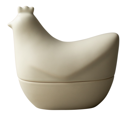 Dbkd Happy Hen skål Creme Dbkd Happy Hen skål Creme