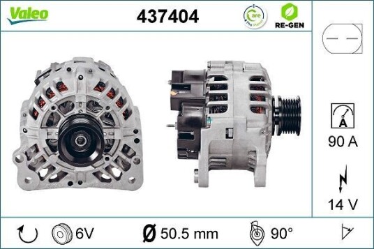 Dynamo VALEO 437404 Dynamo VALEO 437404