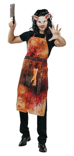 Joker Halloween Butcher Pig Costume 97270 Joker Halloween Butcher Pig Costume 97270