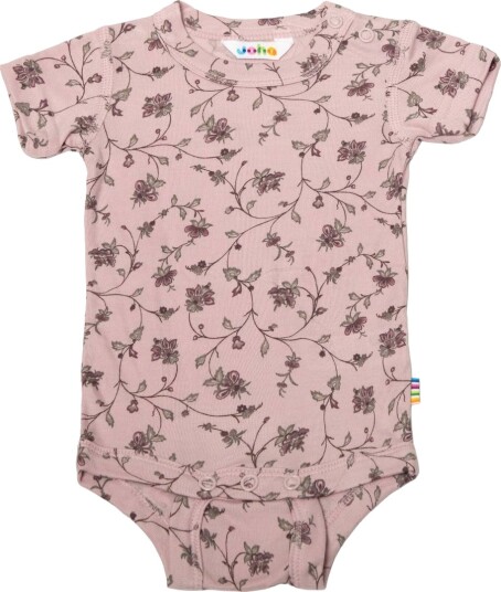 Joha Flower & Tools Body Kortarmet Bambusviscose Pink (100 / 3 4 år)