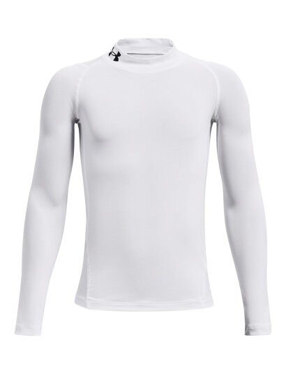 Under Armour Ua Hg Armour Mock Ls White 158 170