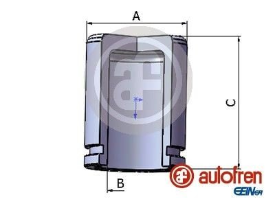 Autofren Seinsa Stempel bremsecaliper AUTOFREN SEINSA D025280