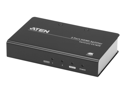 ATEN VanCryst 2-Port Ekte 4K HDMI Video/Lyd-Splitter