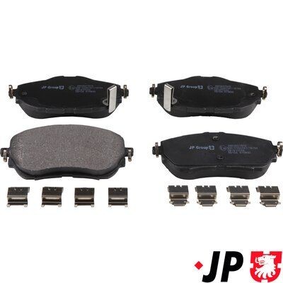 Bremseklosser JP GROUP 4863607810