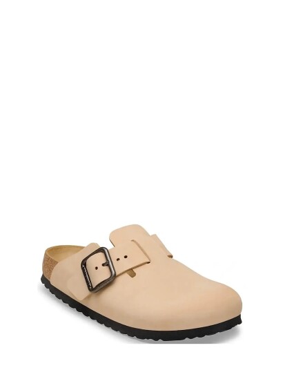 Birkenstock Boston Wb Lenb - Beige - 45