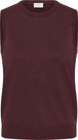 Kaffe Kalizza Knit Slipover Brown XS
