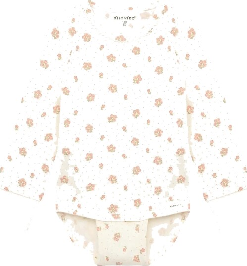 Minymo Body Ls Aop Cream 68