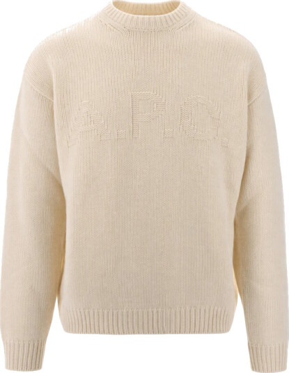 A.p.c. Herre Strikkevarer Beige L, A.p.c. Herre Strikkevarer Beige L,