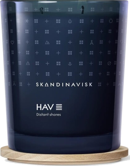 Skandinavisk Hav 2 Wick Scented Candle 350G Navy ONE SIZE