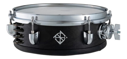 Dixon Pdsl350shrbkc 10''X3,5'' Tambo Snare With Mount - Black Coal Mahogany