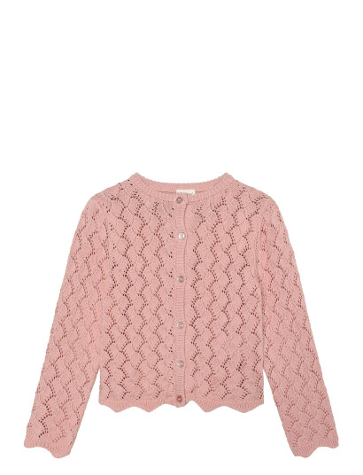 Minymo Cardigan Knit Pink 110