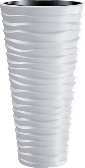 Prosperplast Blomsterpotte Med Sand Slim Dpsa300 Innsats, Hvit Prosperplast Blomsterpotte Med Sand Slim Dpsa300 Innsats, Hvit
