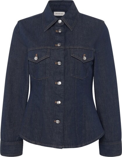 Calvin Klein Jeans Trucker Shirt Iconic Indigo   ICONIC INDIGO   XS