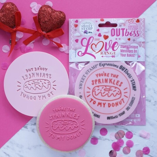 Sweet Stamp Outboss Stempel  Sprinkles To My Doughnut 