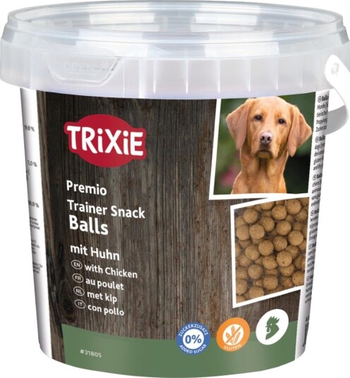 Trixie Premio Trainer Snacks Kyllingboller 500 g – Sunn Hundemat
