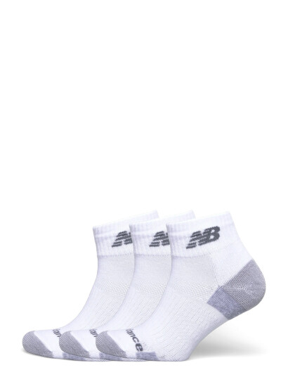 New Balance Performance Cushioned Ankle 3 Pack - White - M