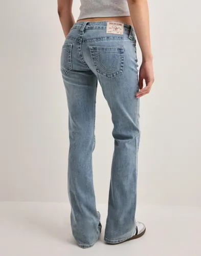 True Religion Blå Becca Low Rise Bootcut_