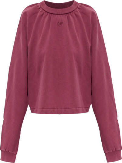Off White Dame Gensere & Hettegensere Lilla L,