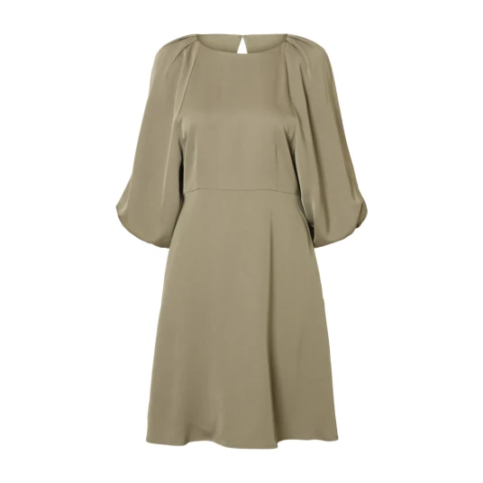 Selected Femme Dame Kjoler Grønn XS,