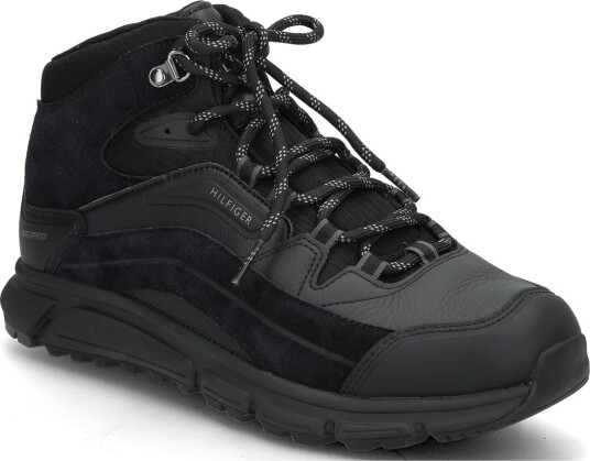 Tommy Hilfiger Hilfiger Wp Mix Chukka Runner TRIPLE BLACK 43