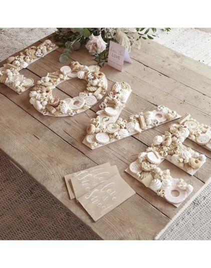 LOVE Serveringsfat Botanisk Bryllup