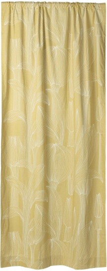 Marimekko Kukat Puhkeavat gardinlengde 135x250 cm Khaki white Marimekko Kukat Puhkeavat gardinlengde 135x250 cm Khaki white