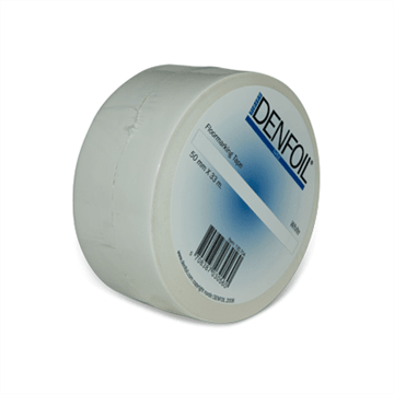 Gulvtape til oppmerking  50 mm x 33 m  Hvit farge   